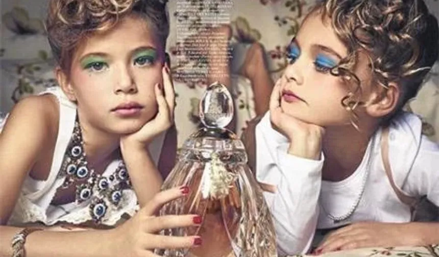 Moda ve reklam dünyasında çocuklar cinsel obje olarak kullanılıyor!