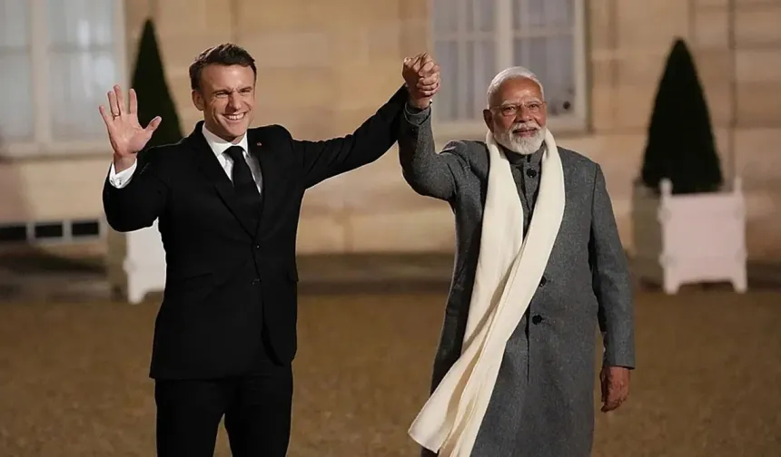 Macron'un Hindistan ziyaretiyle Washington gölgesinde yükselen ittifak