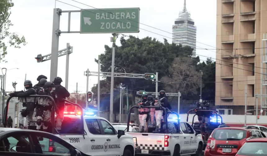 Meksika'da Kartel alarmı: 9 Bin 500 asker sahada