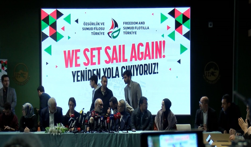 Küresel Sumud Filosu yeniden yola çıkıyor
