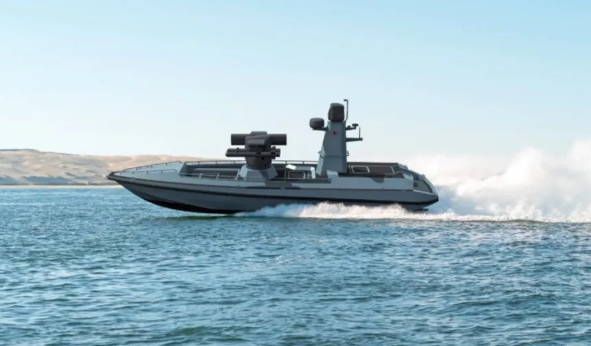 Türkiye'nin ilk silahlı insansız deniz aracı göreve başladı