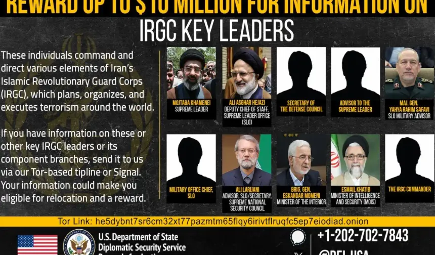 ABD’den üst düzey isimler için '10 milyon dolarlık ödül' ilanı