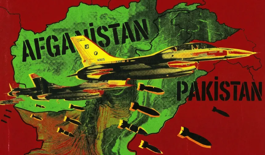 Pakistan ve Afganistan hattında savaş uçakları devrede