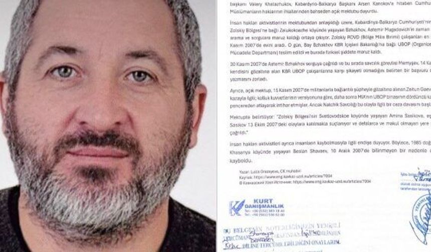 GGM yaptı yapacağını! Ömrü işkenceyle geçen Çeçen muhacir Bzokhov'un Rusya'ya iade kararı