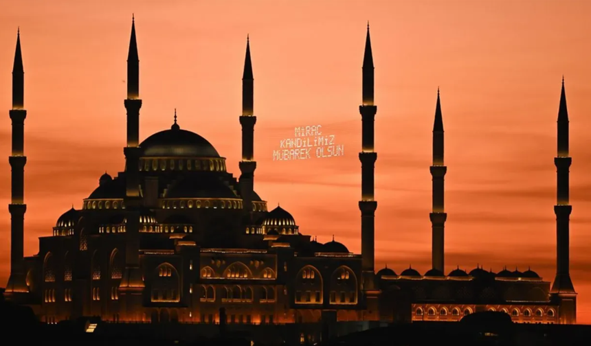 Miraç kandiliniz mübarek olsun!