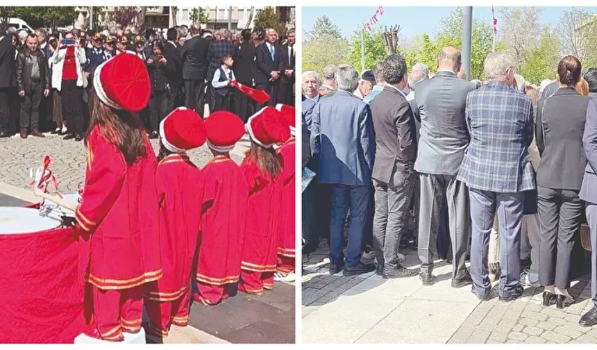 Bizans'ın torunları mehter marşına sırtını döndü