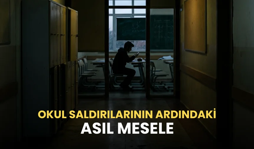 Okul saldırılarının ardındaki asıl mesele