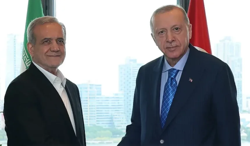 Erdoğan ve Pezeşkiyan ateşkesi görüştü