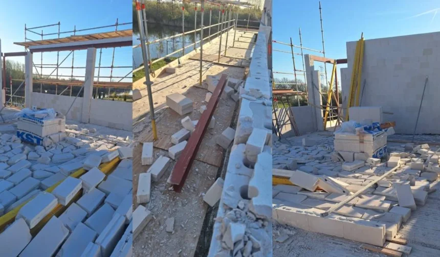 Hollanda'da yapım aşamasındaki camiye saldırı