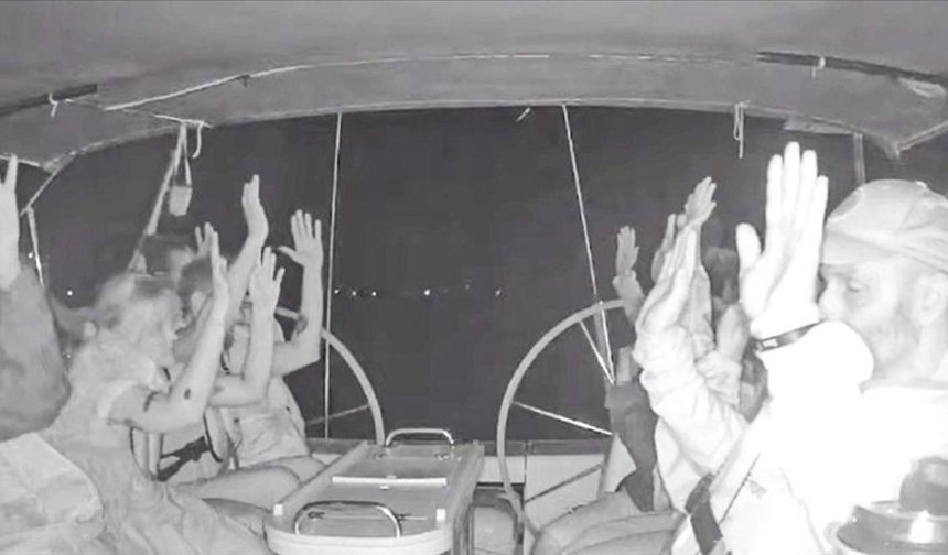 Terörist İsrail'den Sumud Filosu'na saldırı