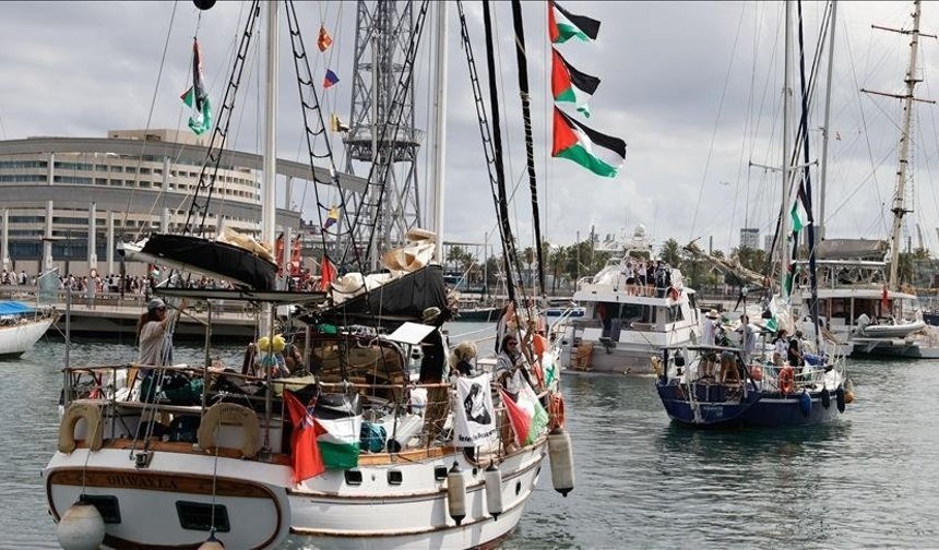 İspanya'dan Gazze'ye: Küresel Sumud Filosu yeniden yelken açtı