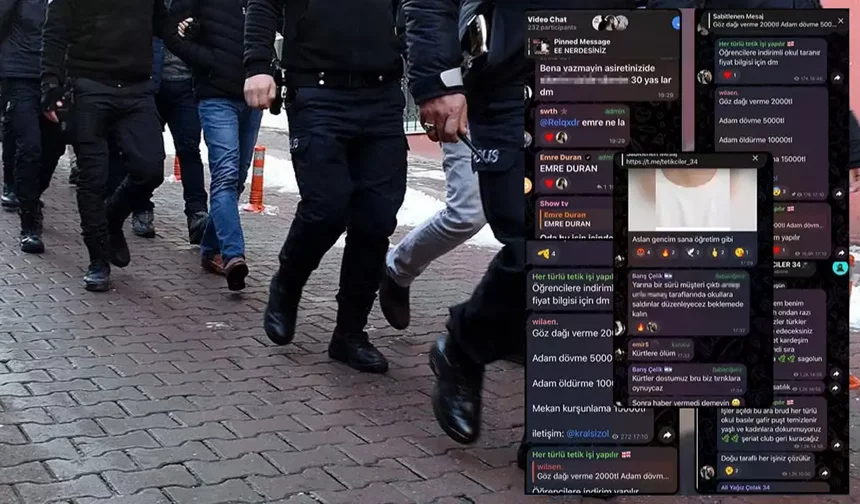 Okullara yönelik saldırıda 83 gözaltı! 93 Telegram grubu kapatıldı