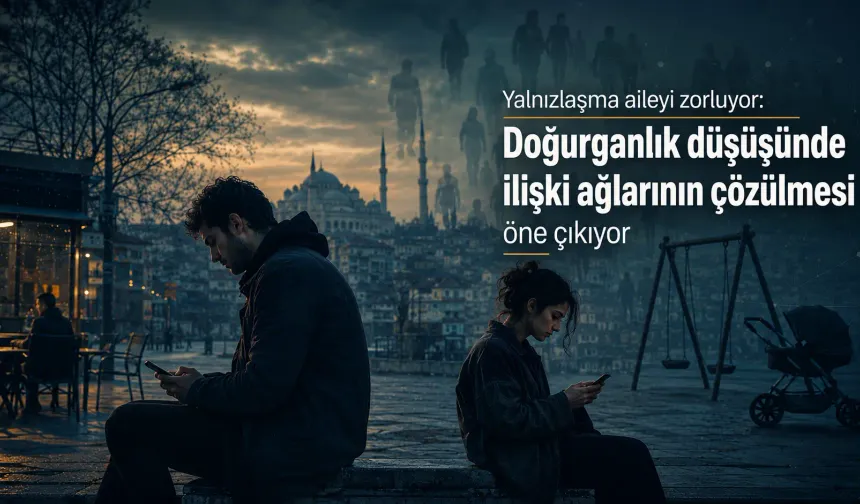 Yalnızlaşma aileyi zorluyor: Doğurganlık düşüşünde ilişki ağlarının çözülmesi öne çıkıyor