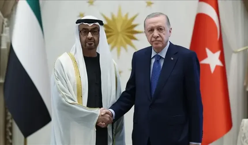 Erdoğan BAE Devlet Başkanı Al Nahyan ile görüştü