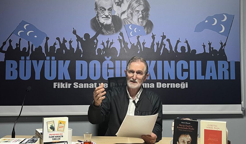 Dr. Kazım Albayrak’tan Büyük Doğu Akıncıları Ankara İl Başkanlığında seminer