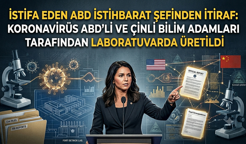 ABD Eski İstihbarat Şefi Gabbard: Kovid-19 ABD'li ve Çinli bilim adamlarınca laboratuvarda üretildi!