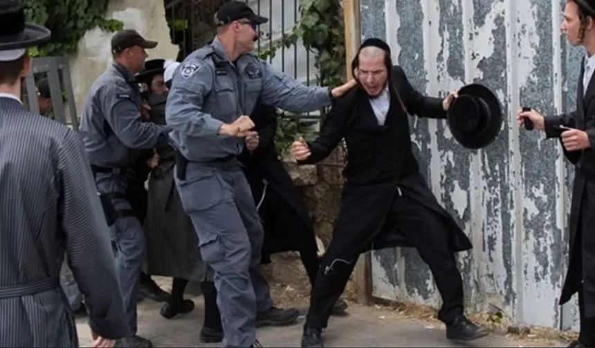 İsrail'de Harediler ve polis karşı karşıya