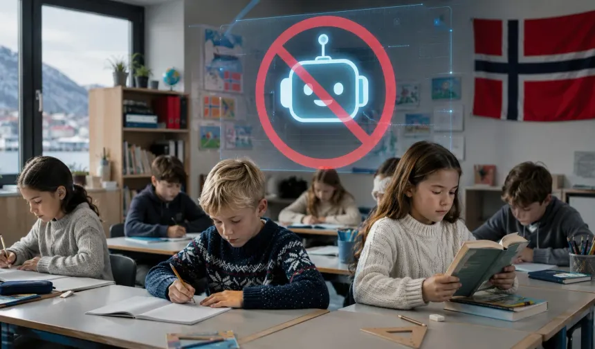 Norveç ilkokullarda yapay zeka kullanmayı yasaklıyor
