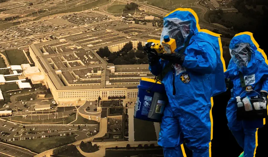 Pentagon'da 'tehlikeli madde' alarmı