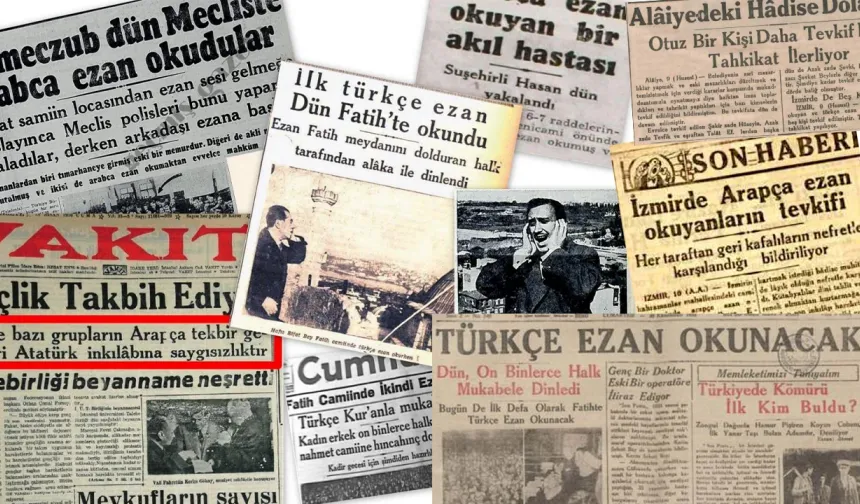 Ezanı, CHP dışında sadece İsrail yasaklamıştır!