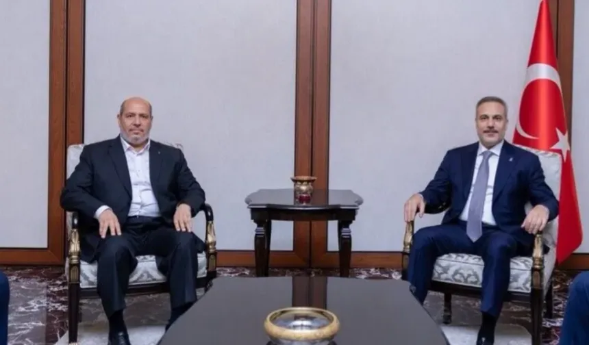 Bakan Fidan, Hamas heyeti ile görüştü