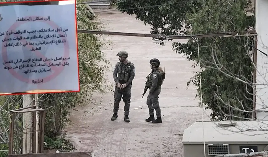 İsrail Suriye'ye havadan tehdit broşürleri bıraktı