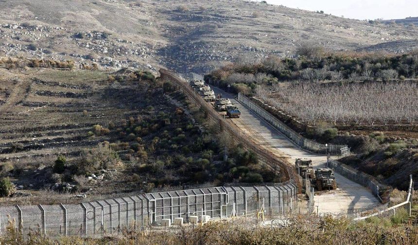 Terörist Yahudiler yine Suriye sınırını geçmeye teşebbüs etti