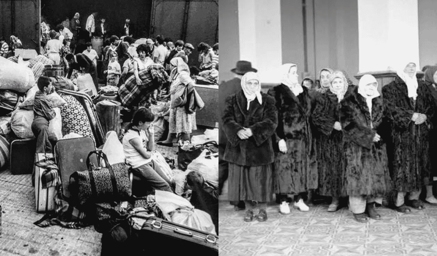 1950-1951 / Bulgaristan yüz binlerce Türk'ü sınır dışı etti!