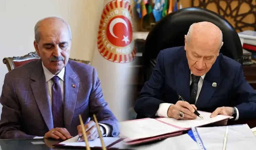 Mecliste "Terörsüz Türkiye" için imzalar atılıyor