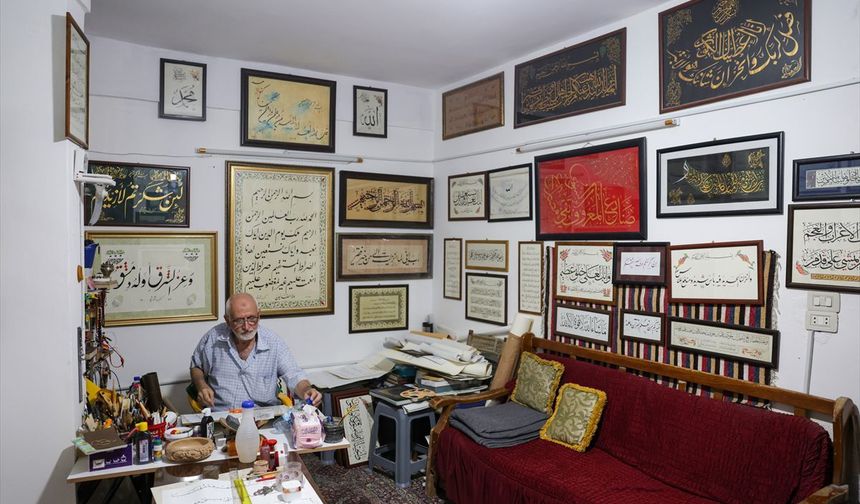 Şamlı hattat Arşin: Bilgisayar bir eser ortaya çıkarabilir ancak bu eserde ruh yoktur