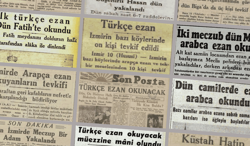 Türkçe ezan zulmü