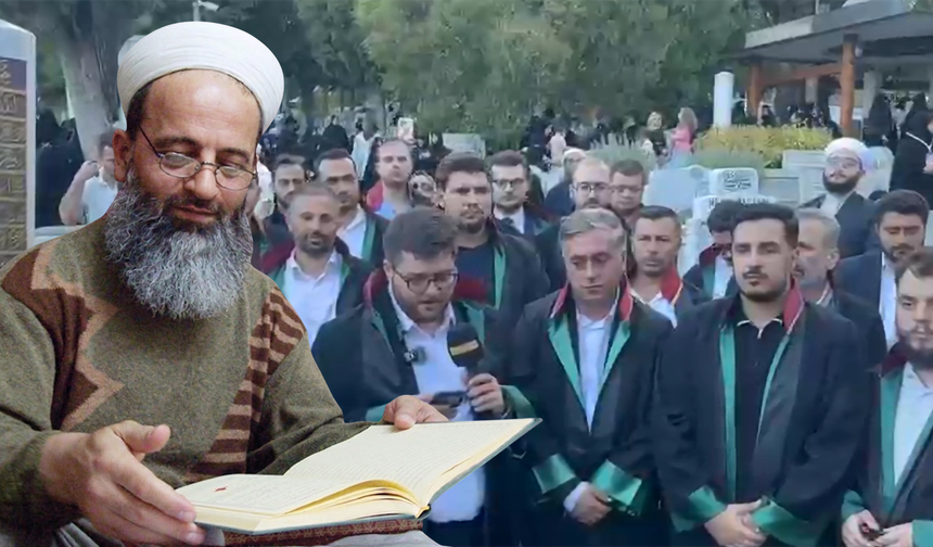 Şehit Bayram Hoca için kabri başında adalet çağrısı