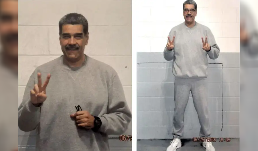 ABD'nin kaçırdığı Maduro'nun cezaevinden ilk fotoğrafı paylaşıldı