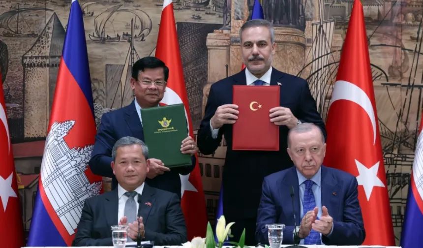 Türkiye ile Kamboçya arasında askeri anlaşma