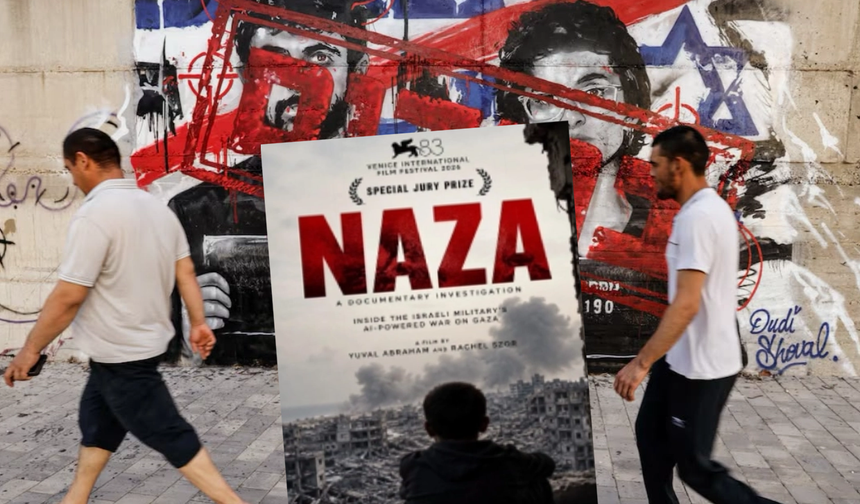 'Naza' belgeselini izleyenlerden İsrail'e tepki